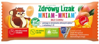 Zdrowy lizak Mniam-Mniam bez cukru mango 1 szt. STARPHARMA