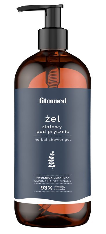 Żel ziołowy pod prysznic mydlnica lekarska 500g FITOMED