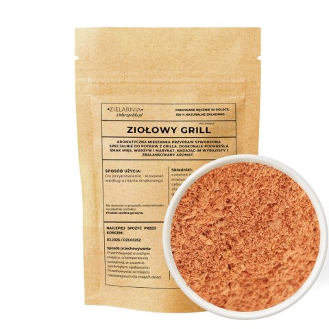 Ziołowy grill przyprawa 40g ZIELARZPOLSKI.PL