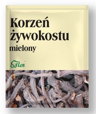 Żywokost korzeń mielony 100g FLOS