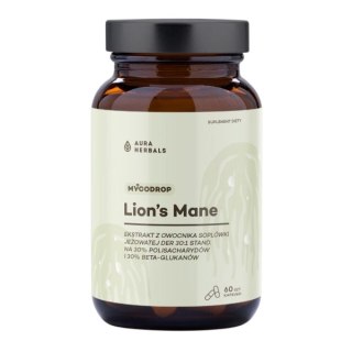 AURA HERBALS Mycodrop Lion's Mane 60 kaps.