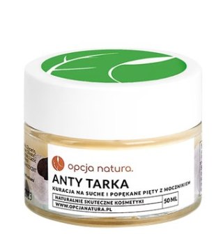Anty Tarka 50ml OPCJA NATURA - kuracja na suche i popękane pięty z mocznikiem 30%