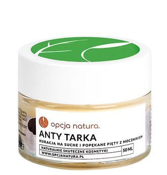 Anty Tarka 50ml OPCJA NATURA - kuracja na suche i popękane pięty z mocznikiem 30%