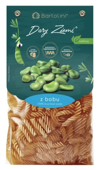 BARTOLINI Makaron z bobu świderek nr 2 250g