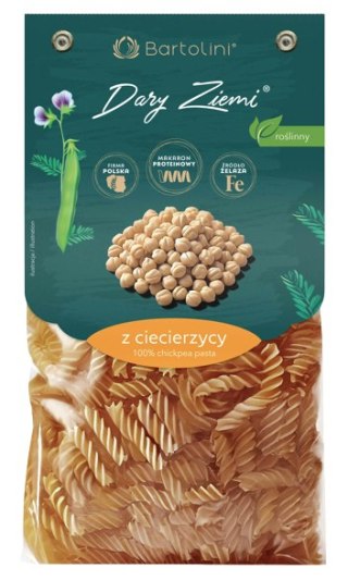 BARTOLINI Makaron z ciecierzycy świderek nr 2 250g