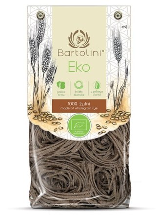 BARTOLINI Makaron żytni gniazda (tagliatelle) BIO 250g