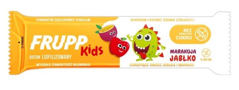 Baton liofilizowany FRUPP Kids jabłko - marakuja bezglutenowy 9g CELIKO