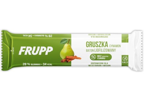 Baton liofilizowany FRUPP gruszka-cynamon bezglutenowy 10g CELIKO