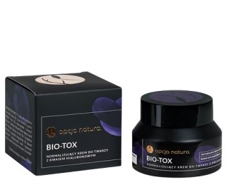 Bio-tox 50ml OPCJA NATURA - normalizujący krem do twarzy z kwasem hialuronowym