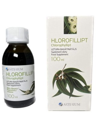 Chlorofillipt ekstrakt z eukaliptusa płyn 100ml ARTERIUM