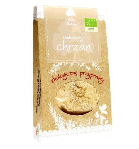 Chrzan korzeń mielony BIO 40g DARY NATURY
