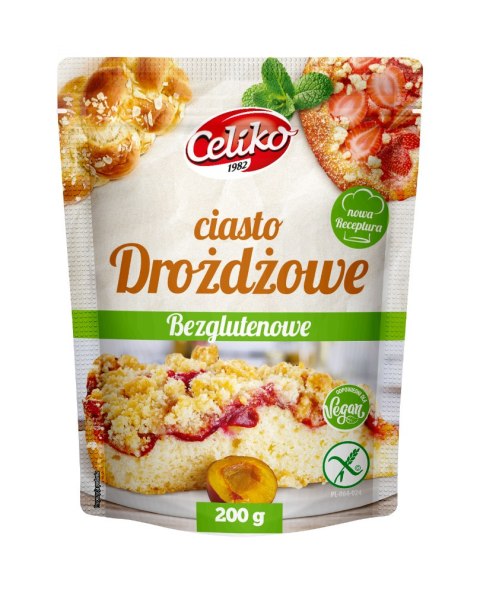Ciasto drożdzowe mieszanka bezglutenowa 200g CELIKO