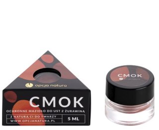 Cmok ochronne mazidło do ust z żurawiną 5ml OPCJA NATURA
