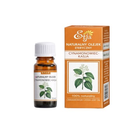 ETJA Olejek eteryczny naturalny - Cynamonowy cassia (Kasjowy) 10ml