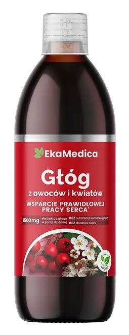 EkaMedica Głóg z owoców i kwiatów 0,5l