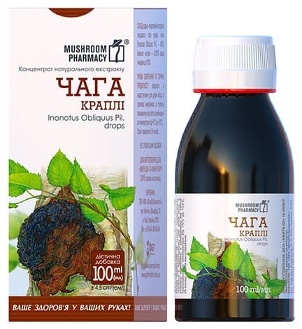 GOLDEN PHARM Czaga koncentrat w płynie 100ml