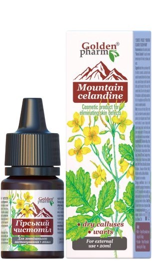 GOLDEN PHARM Glistnik górski ekstrakt 20ml