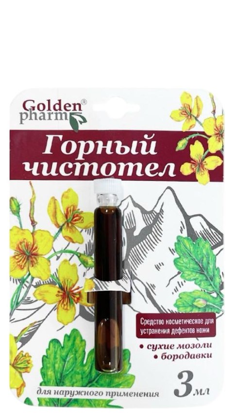 GOLDEN PHARM Glistnik górski ekstrakt ciemny 3ml