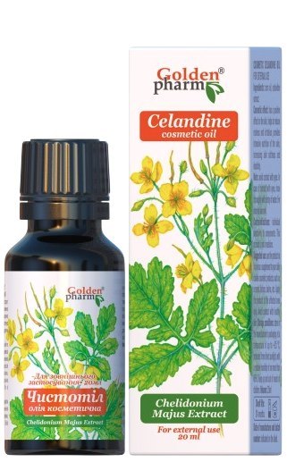 GOLDEN PHARM Olejek z glistnika jaskółcze ziele 20ml