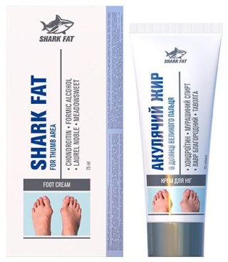 GOLDEN PHARM Tłuszcz rekina krem na haluksy z liściem laurowym 75ml