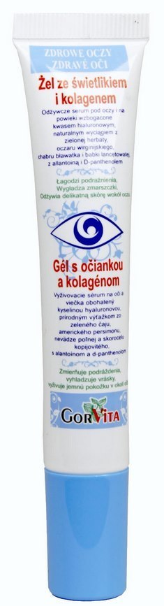 GORVITA Żel ze świetlikiem i kolagenem pod oczy 20ml