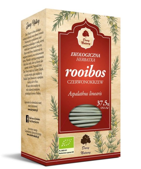 Herbatka Rooibos BIO fix 25*1,5g DARY NATURY