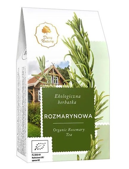 Herbatka Rozmarynowa BIO 80g DARY NATURY