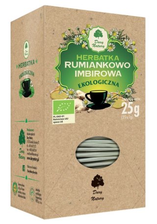 Herbatka Rumiankowo-imbirowa BIO 25*1g DARY NATURY