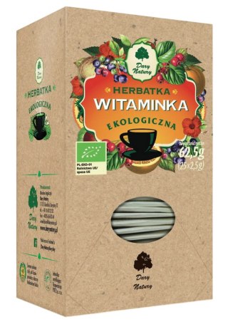 Herbatka Witaminka fix BIO 25*2,5g DARY NATURY