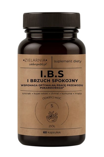 I.B.S I BRZUCH SPOKOJNY 60 kaps. ZIELARZPOLSKI.PL