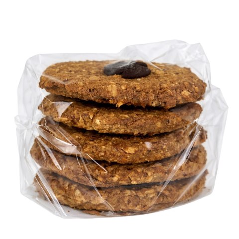 ŁAKOĆ WARSZAWSKI - Ciastka owsiane z czekoladą i wanilią bezglutenowe 150g