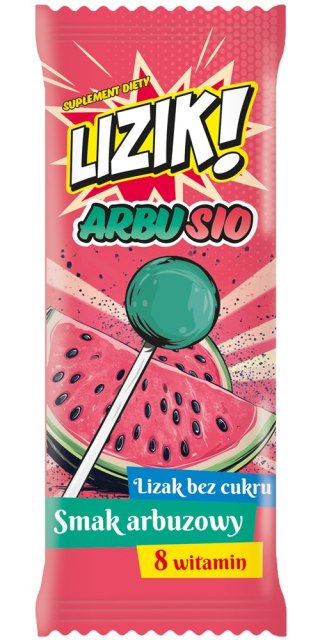 Lizik ARBUSIO lizak bez cukru smak arbuzowy 1 szt. STARPHARMA