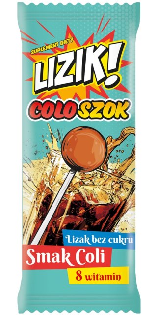 Lizik COLOSZOK lizak bez cukru smak coli 1 szt. STARPHARMA