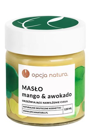 Masło do ciała mango & awokado 120ml OPCJA NATURA