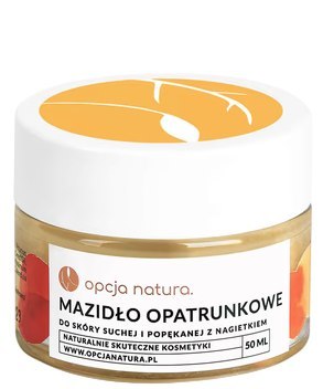 Mazidło Opatrunkowe 50ml OPCJA NATURA - do skóry suchej i popękanej z nagietkiem
