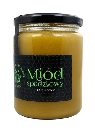 Miód kremowy spadziowy 650g SPECJAŁ Z PASIEKI