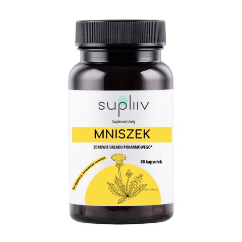 Mniszek lekarski korzeń ekstrakt 400mg, 60kaps. SUPLIIV