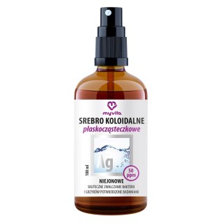 MyVita Srebro koloidalne płaskocząsteczkowe niejonowe 50ppm spray 100ml