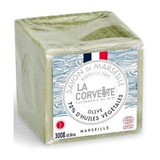 Mydło marsylskie 72% oliwka ECOCERT 300g LA CORVETTE