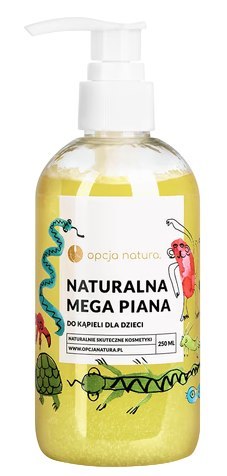 Naturalna Mega Piana do kąpieli dla dzieci 250ml OPCJA NATURA