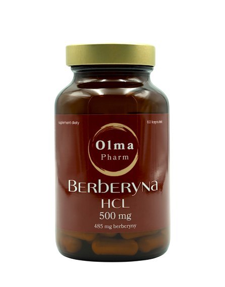 OLMA PHARM Berberyna HCL 500mg, 60 kaps.