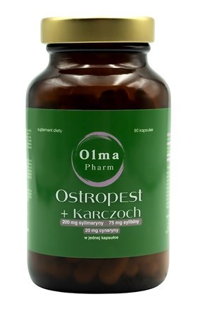 OLMA PHARM Ostropest + Karczoch ekstrakt 90 kaps.