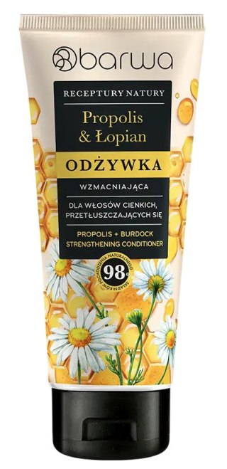 Odżywka propolis & łopian w tubie wzmacniająca 200ml BARWA RECEPTURY NATURY