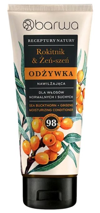 Odżywka rokitnik & żeń-szeń w tubie nawilżająca 200ml BARWA RECEPTURY NATURY
