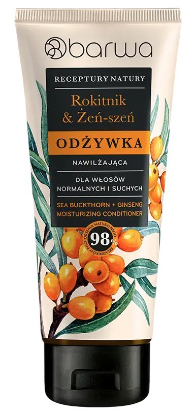 Odżywka rokitnik & żeń-szeń w tubie nawilżająca 200ml BARWA RECEPTURY NATURY