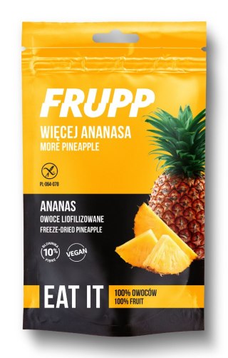 Owoce liofilizowane FRUPP ananas bezglutenowe 15g CELIKO