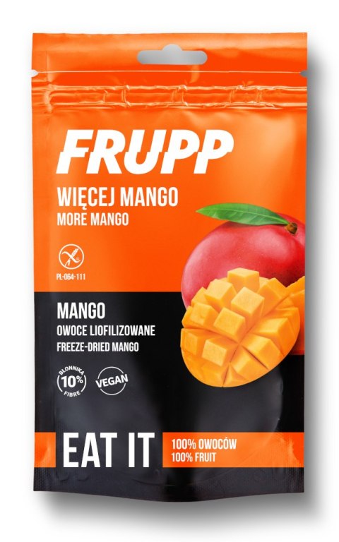 Owoce liofilizowane FRUPP mango bezglutenowe 15g CELIKO