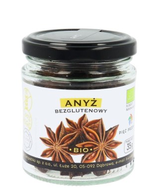 PIĘĆ PRZEMIAN Anyż gwiazdki bezglutenowy BIO 35g