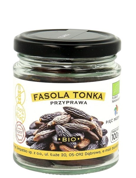 PIĘĆ PRZEMIAN Fasola Tonka przyprawa bezglutenowa BIO 100g