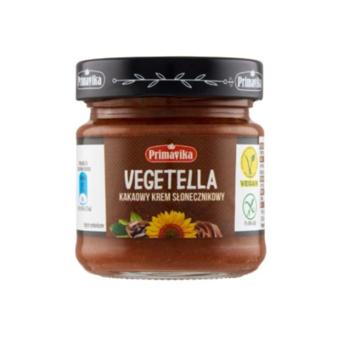 PRIMAVIKA Vegetella kakaowy krem słonecznikowy 160g